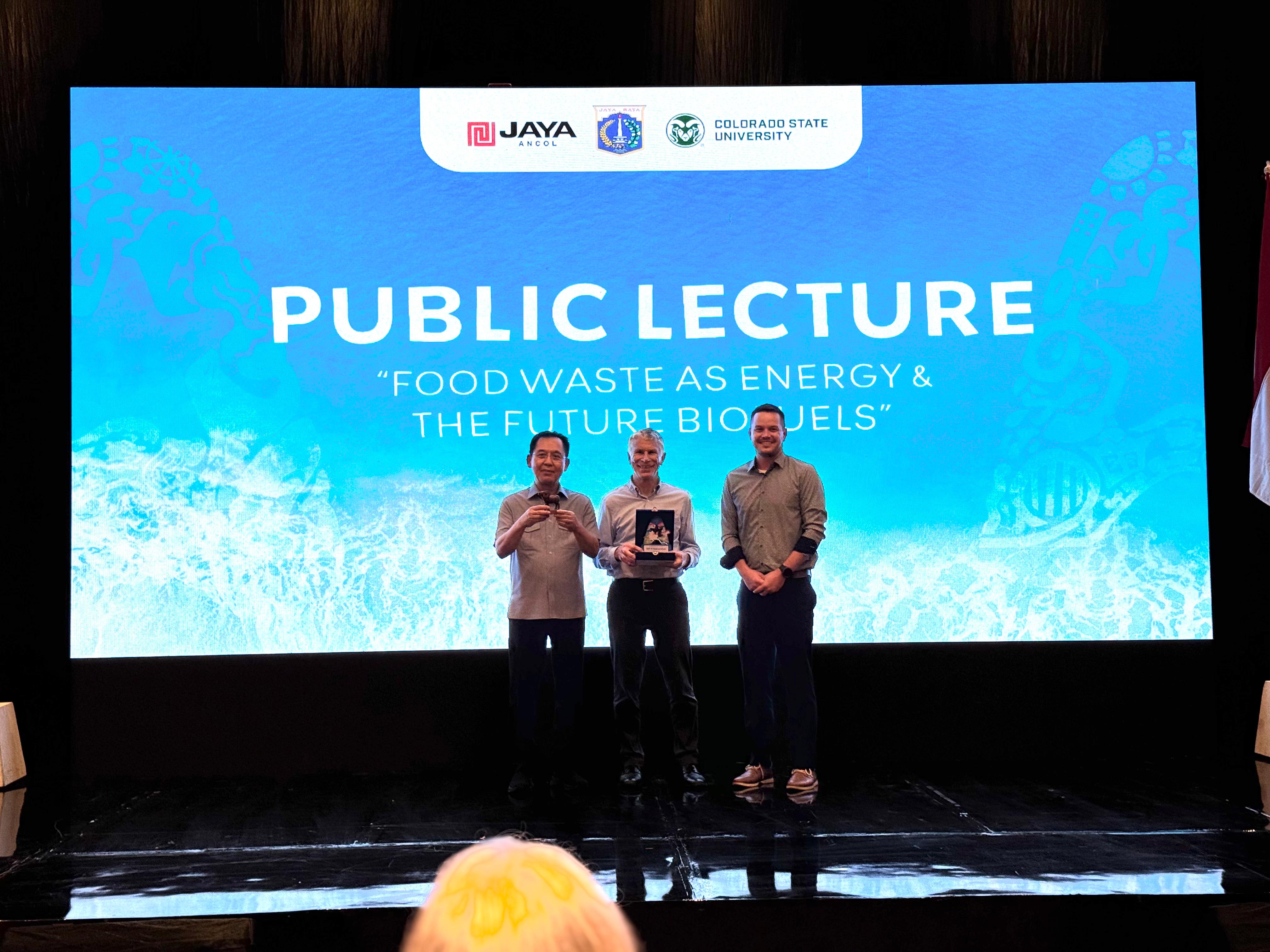 Public Lecture (Kuliah Umum) Colorado State University